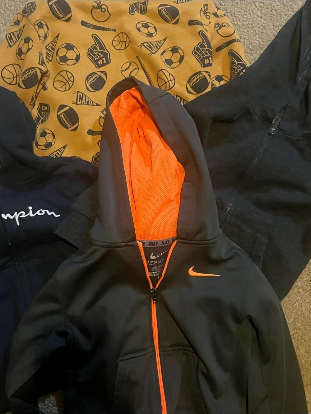 Lot of 4/4T Sweatshirts Jackets